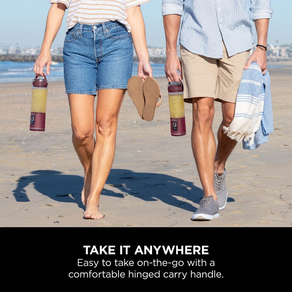 image 1 of Ninja Blast Cordless Portable Blender in Cranberry BC151UKCR | Red | Cranberry | 1