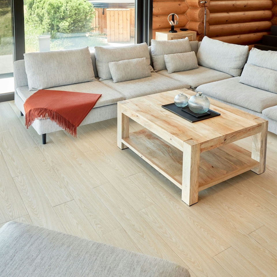 image 1 of NOVECRAFTO Self Adhesive Vinyl Floor Planks – Peel & Stick Flooring – Natural Oak Wood Effect – Easy DIY Installation – Durable & Waterproof Tiles Brown | 2.78 sqm