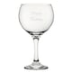image 1 of Personalised Birthday Mum Gin Balloon Cocktail Glass