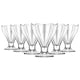 image 1 of LAV Lily Glass Ice Cream Bowls - 250ml - Pack of 6 Clear