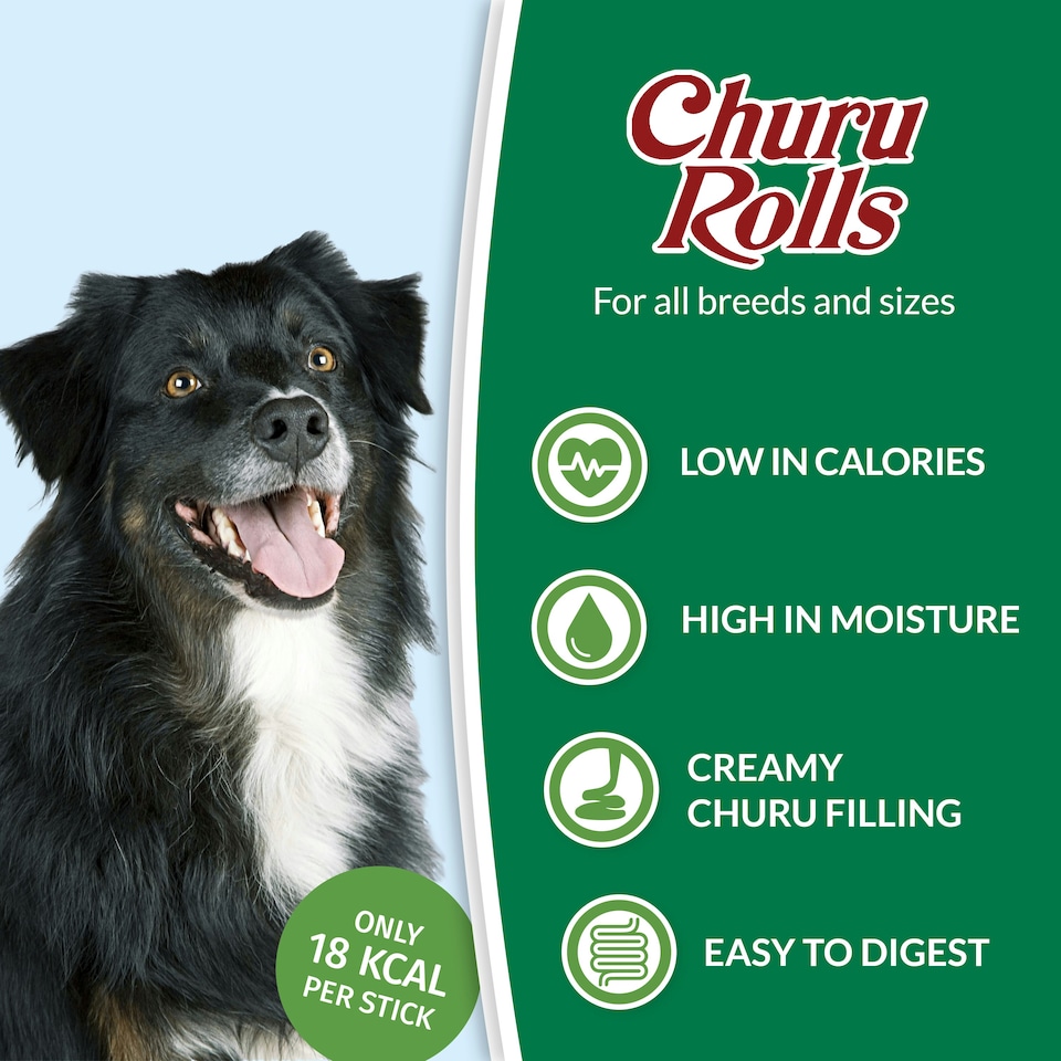 image 1 of Churu Rolls: Chicken & Salmon (64 x 12g total)