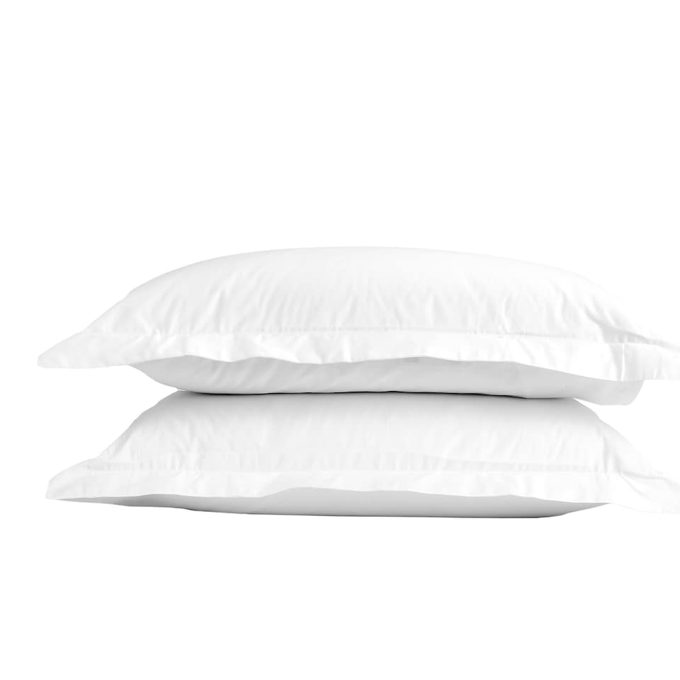 image 1 of Hotel Pure Luxury 4 Star Oxford Pillowcase - Pair White