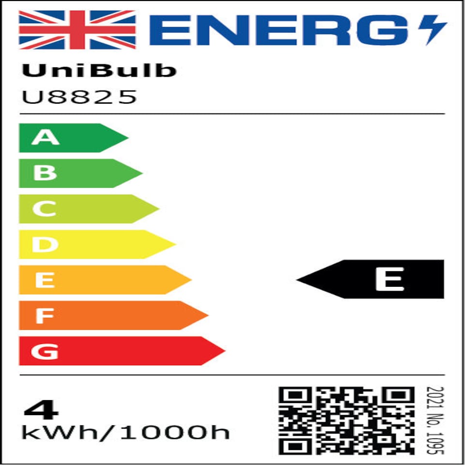 image 1 of UniBulb LED GU10 345lm 3.6W 3000K (Warm White) Spotlight Downlight Light Bulb - Pack of 1 | White | Warm White | 1