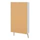 image 4 of Cumbria Shoe Cabinet 3 Flip Down Doors White