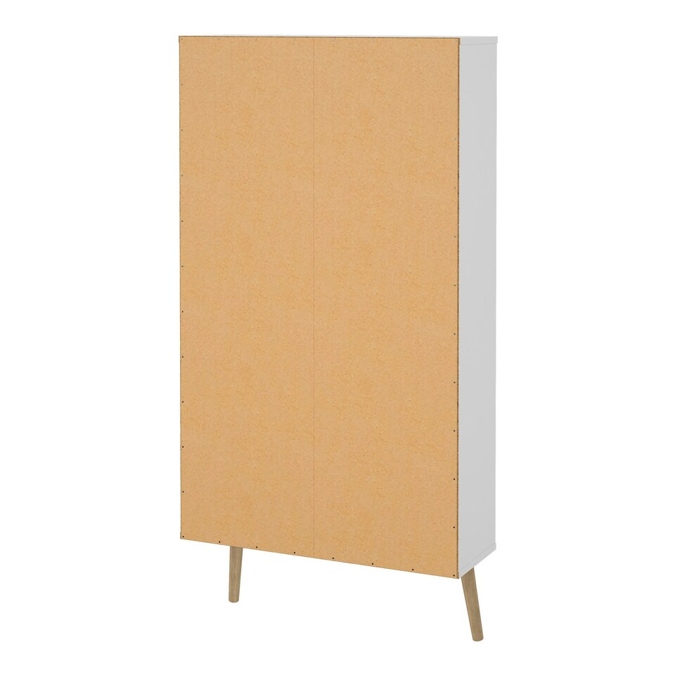 image 1 of Cumbria Shoe Cabinet 3 Flip Down Doors White