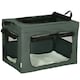 image 1 of PawHut 60cm Soft Side Pet Carrier w/ Cushion, for Miniature Dogs - Grey