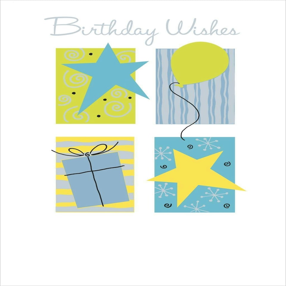 image 1 of Birthday Wishes Foil Greeting Card