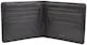image 2 of London Leathergoods Mens Soft Leather Wallet with Multiple Card Slots and Open Note Compartments | Black | Black