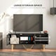 image 5 of HOMCOM TV Unit for Living Room, TV Stand, Black Marble