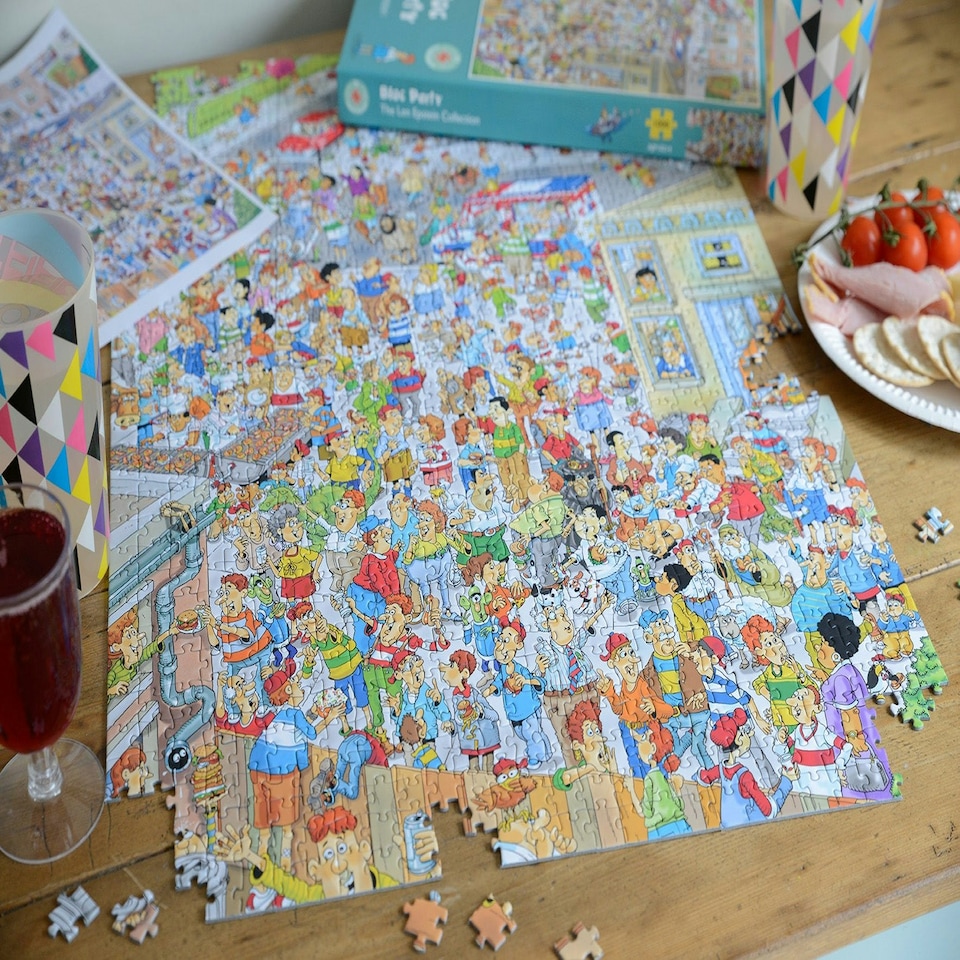 image 1 of Bloc Party - Len Epstein 1000 Piece Jigsaw Puzzle