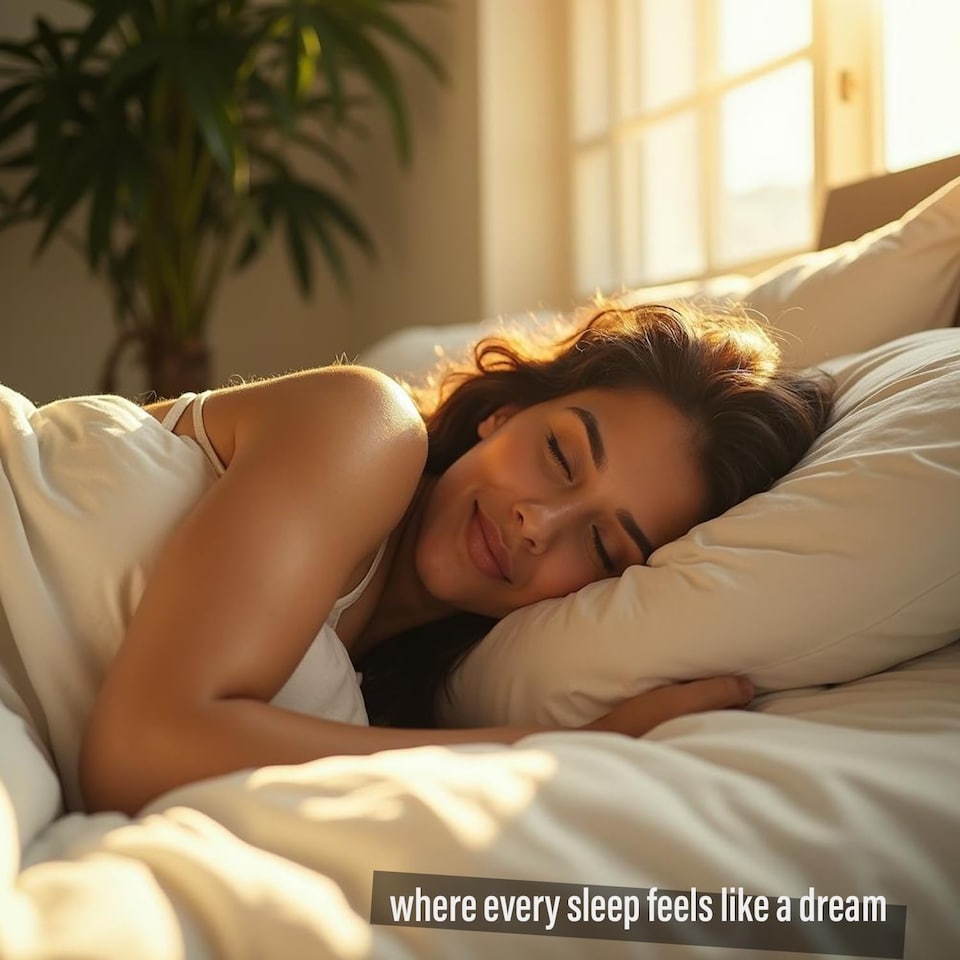 image 1 of Goose Feather & Down Bed Pillows | Soft & Supportive | 74cm × 48cm | Pack of 2