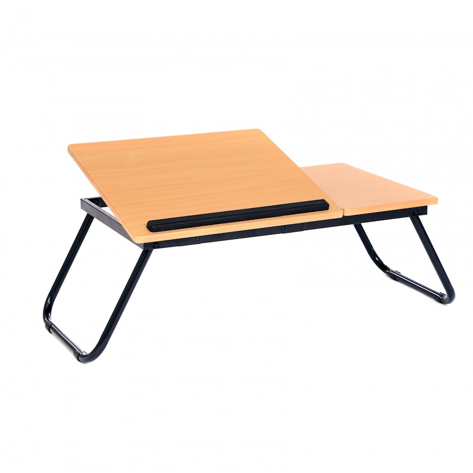 image 1 of Portable Folding Laptop Notebook Tablet Computer Table Desk Stand | Brown