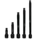 image 1 of 3/4" Drive Impact Extension Bar Length 4"-16" (100mm - 400mm) HGV Trucks 5pc