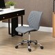 image 2 of Vinsetto 360° Swivel Office Chair Mid Back Computer Chair with Wheels, Grey