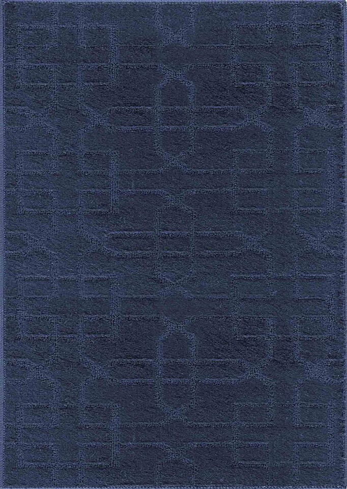 image 1 of Ivy Washable Cubed Trellis Design Anti Slip Doormats -