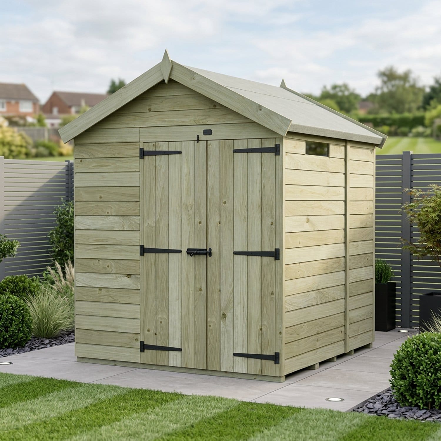 5 x 7 Apex Security Shed