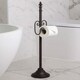 image 1 of Scrolled Freestanding Toilet Roll Holder