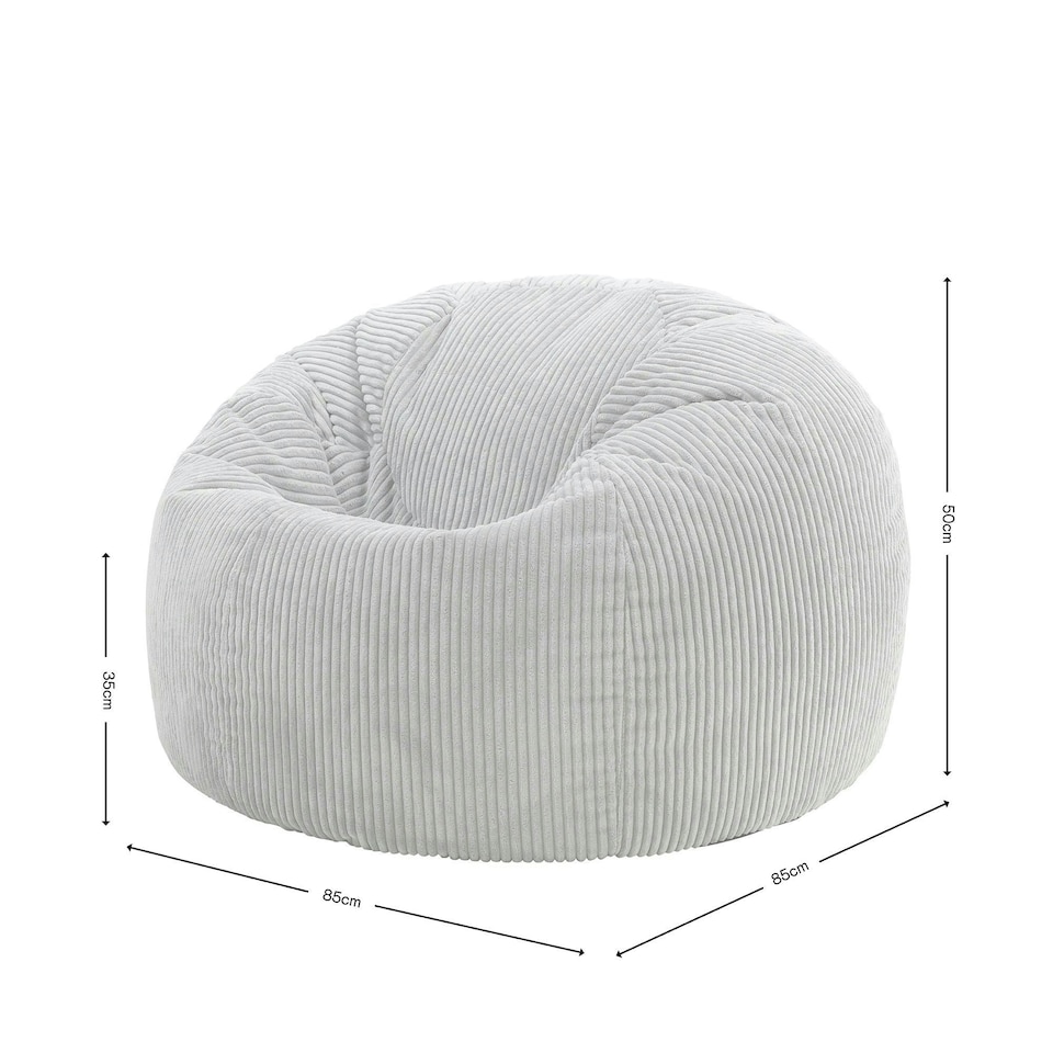 image 1 of Kingston Beanbag Corduroy Sage Green | Green | Sage Green | 1