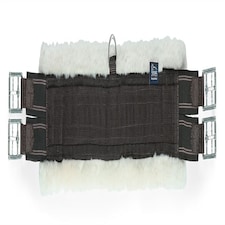 Shires Fleece Lined Girth Brown | 58 Inch