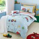 image 3 of Bedlam Farmyard Friends Duvet Cover Set Blue