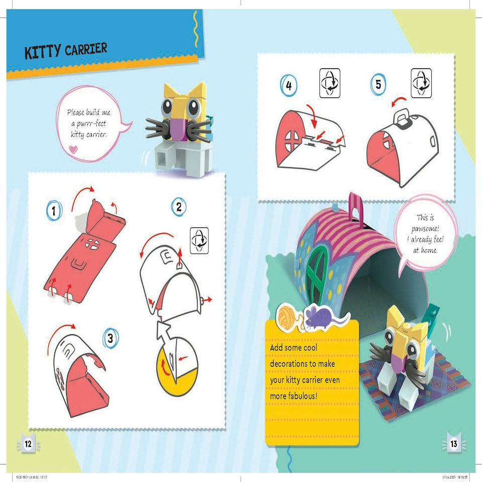 image 1 of LEGO Tiny Pets: Build and Fold Crafts