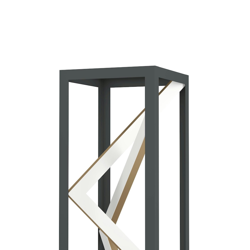 image 1 of EGLO Penela Black and Gold Table Lamp | Black