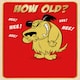 image 1 of Wacky Races 'How Old?' Birthday Card