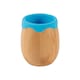 image 1 of Tiny Dining Bamboo Baby Trainer Cup - 130ml  - Blue | Blue | Blue
