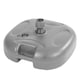 image 1 of Harbour Housewares Plastic Fillable Parasol Base - 20 Litre - Grey