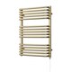 image 1 of Crossmoor Polished Gold Electric Towel Rail 736mm x 500mm – 400w Standard Heated Bathroom Rail