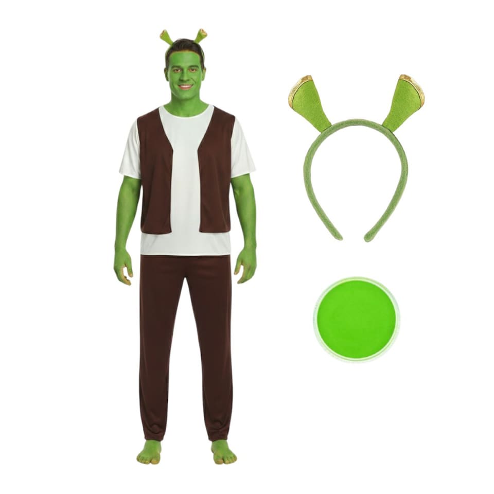 image 1 of Green Ogre Costume | Multi | M