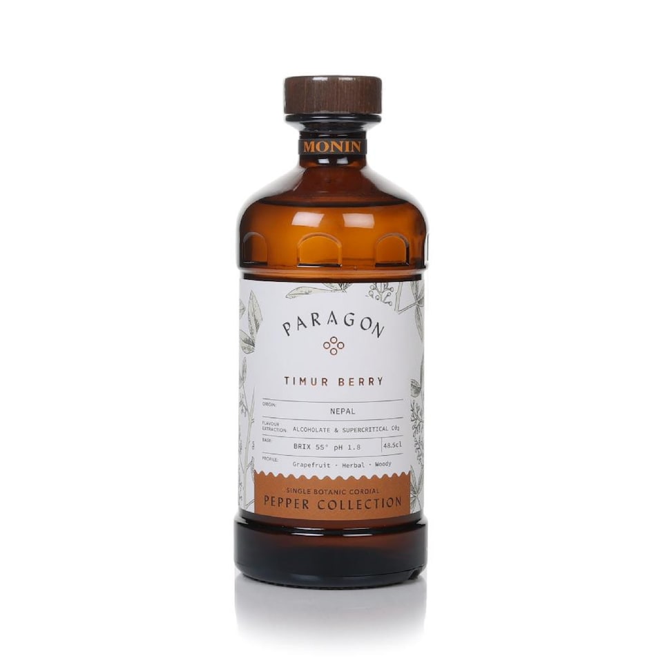 image 1 of Monin Paragon Timur Berry Cordial | Clear