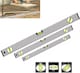 image 3 of Spirit Level Set 3 Pcs High Accuracy Spirit Level Lightweight 400 600 and 1000MM DIY Build 3 Bubble Level
