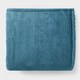 image 3 of OHS Teddy Fleece Soft Warm Plush Cosy Plain Dyed Throw Over Bed Blanket, 125x150cm Blue | Denim Blue