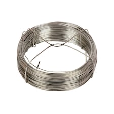 Gardman Galvanised Wire 1.0mm X 50m - Galvanised - 1.0mm &Oslash; x 50m (L)