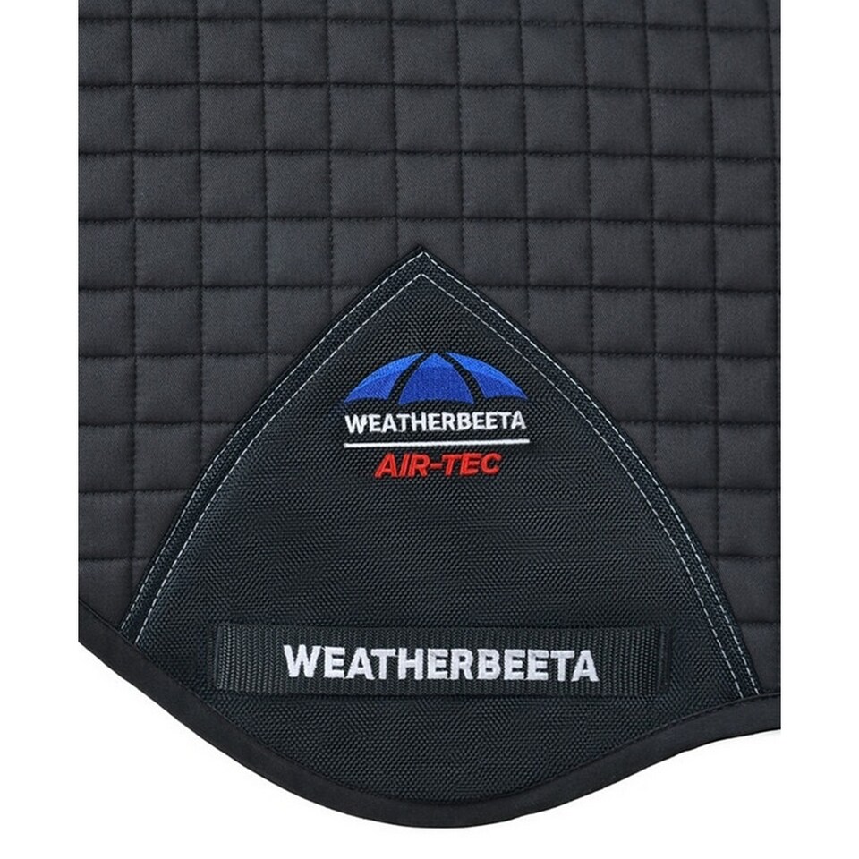image 1 of Weatherbeeta Air-Tec Horse Jumping Saddlepad | Grey | Charcoal | 23in x 20in | 1