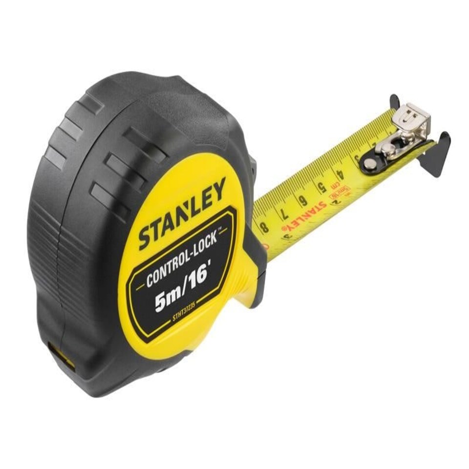 image 1 of STANLEY Hand Tools - CONTROL-LOCK Pocket Tape 5m/16ft (Width 25mm)