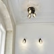 image 4 of Osram Decor Spot Firefly Ceiling Light 3 X 2.8W E14 Black Black