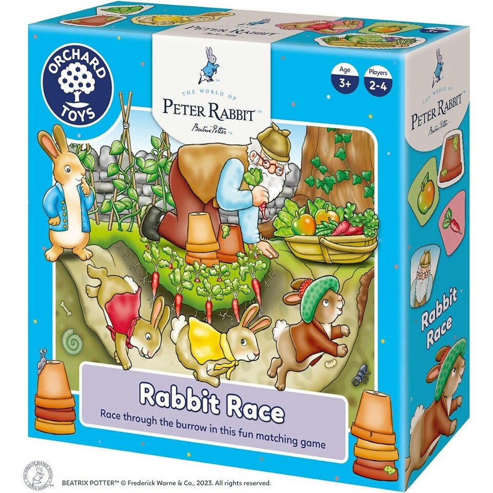 image 1 of Orchard Toys Peter Rabbit Rabbit Race Game