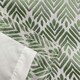 image 4 of Aspen Green Geometric Leaf Pattern Curtains 90 x 90 inch (229 x 229 cm) Room Darkening Eyelet Thermal Noise Reducing Curtains for Bedroom and Living Room
