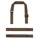 image 1 of Premier Swap & Pop Customizable Apron Straps - Brown - One Size Brown
