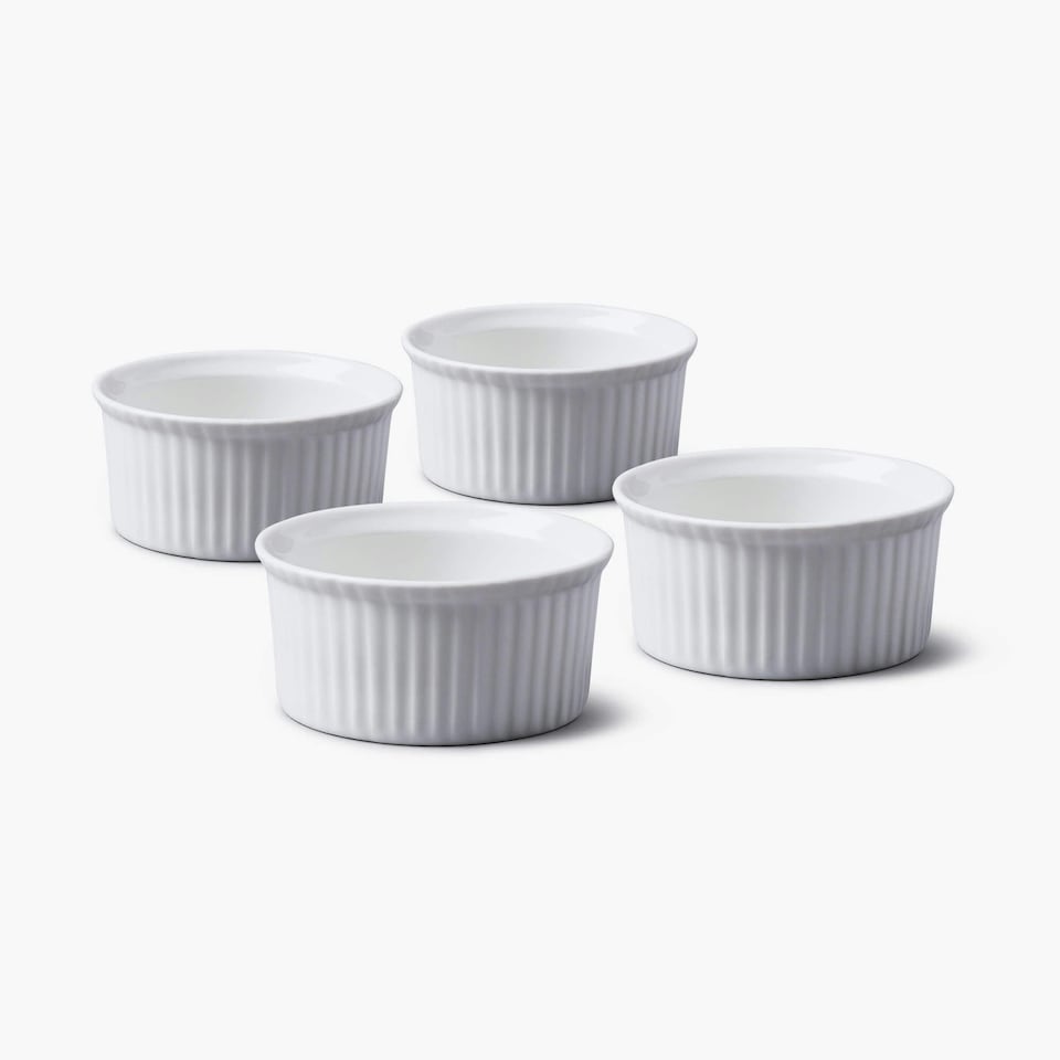 image 1 of Wm Bartleet & Sons Porcelain Ramekin Set (7.5cm), Set of 4 | Multi | 4