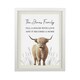 image 1 of Personalised Highland Cow White Poster Frame White | One Size