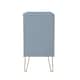 image 3 of Bexley 3 Drawer TV Unit in Denim Blue (Ready Assembled) | Blue | Denim Blue