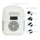 image 5 of MONCOOK Mini Fridge For Bedrooms - Small, Portable & Quiet Mini Fridges For Skincare, Medicine, Food & Drinks - Cooling & Warming Function - 14L - White Mono