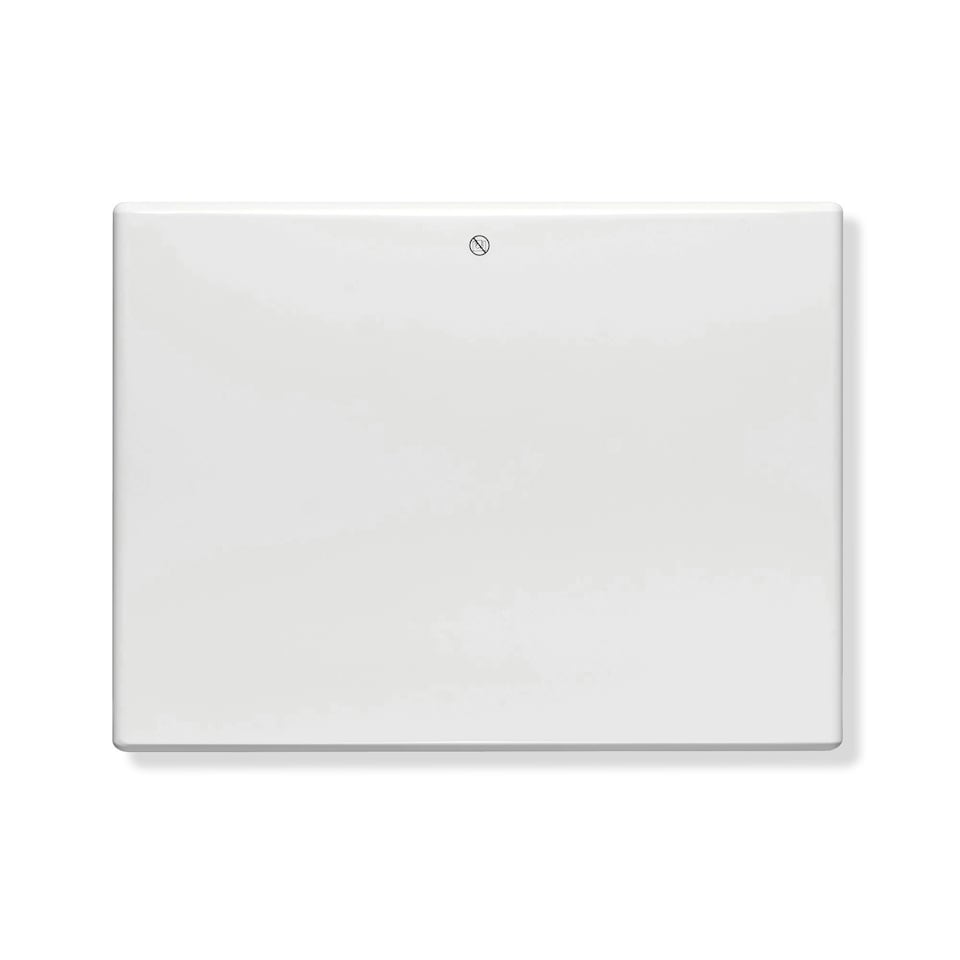 image 1 of Purus 600W Electric Panel Heater Wall Mounted White Radiator