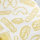 image 5 of Ulster Weavers Pasta Lovers Club Gauntlet Oven Glove Yellow