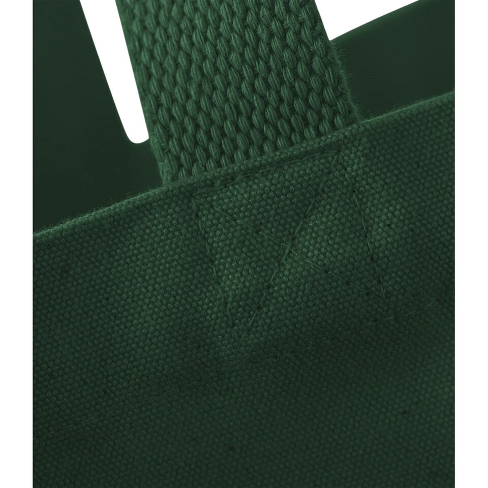 image 1 of Westford Mill Canvas Oversized Tote Bag | Green | Bottle Green | 1