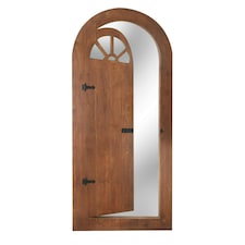 Primrose Glass Illusion Wooden Garden Mirror Gate