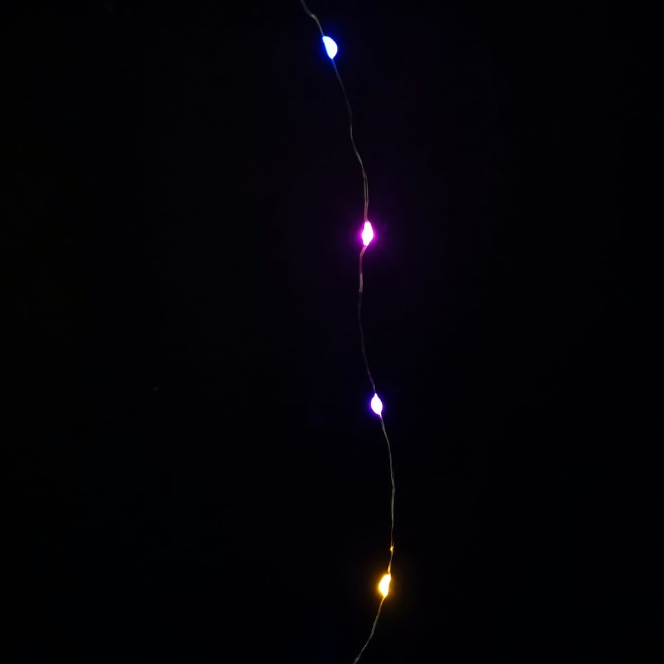 image 1 of Premier MicroBrights Lights 200 LED Rainbow 10m